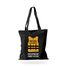 Load image into Gallery viewer, Emotional Warehouse Tote Bag - Janey Godley
