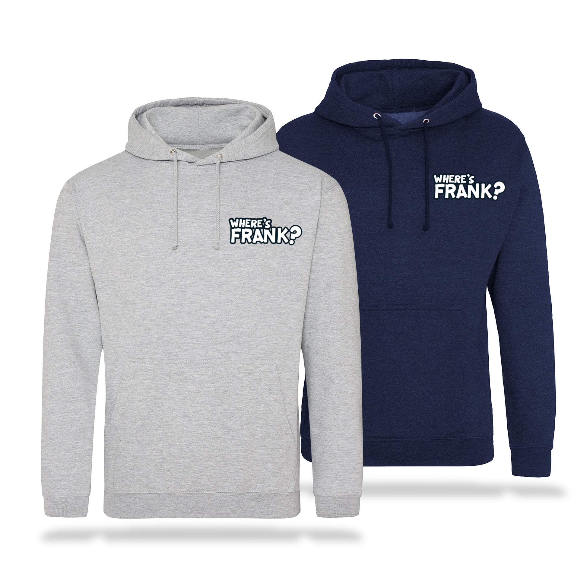 Janey Godley Where's Frank Hoodie | Available in Grey or Navy