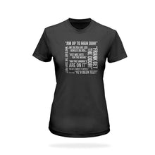 Load image into Gallery viewer, Janey Godley womens banter fitted tee
